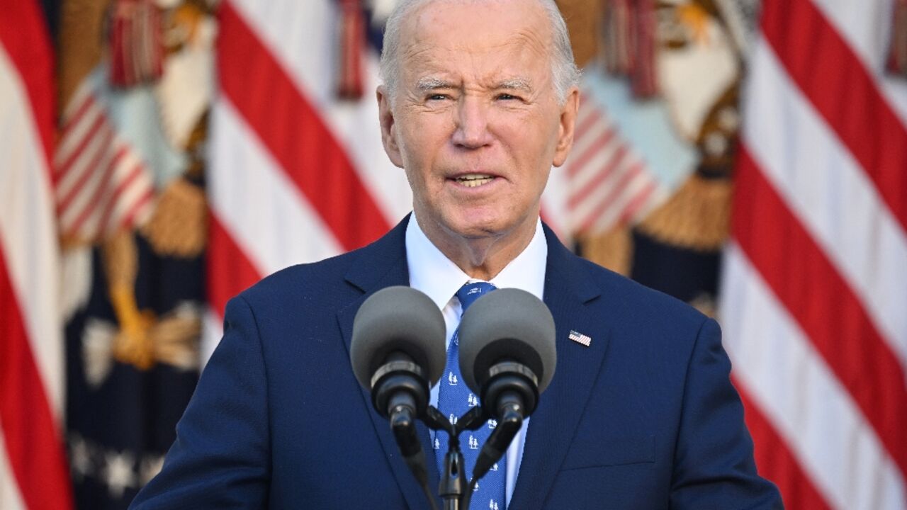 US President Joe Biden, speaking in the Rose Garden of the White House, said the truce will come into effect early Wednesday