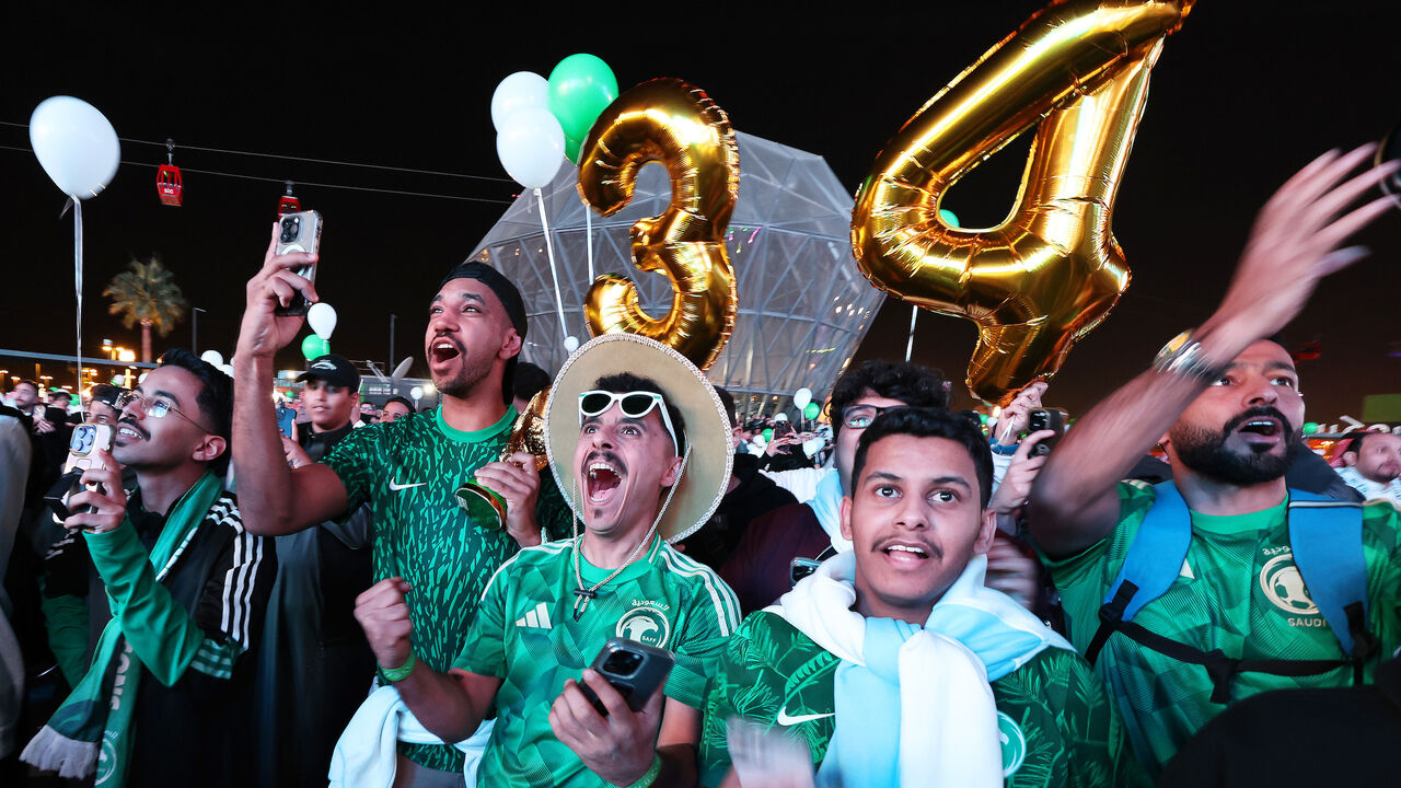 Saudis celebrate World Cup announcement