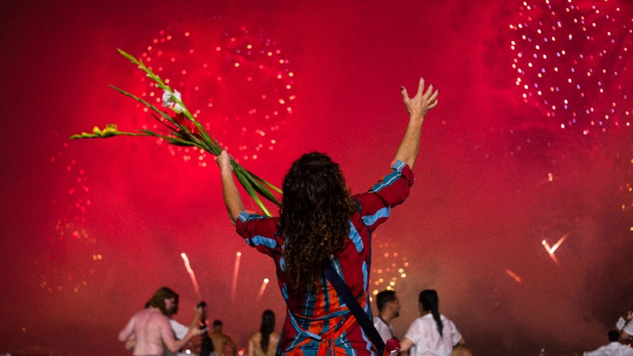 More than 2.5 million people were expected in Rio de Janeiro and its famous Copacabana Beach as revellers around the world welcomed the New Year