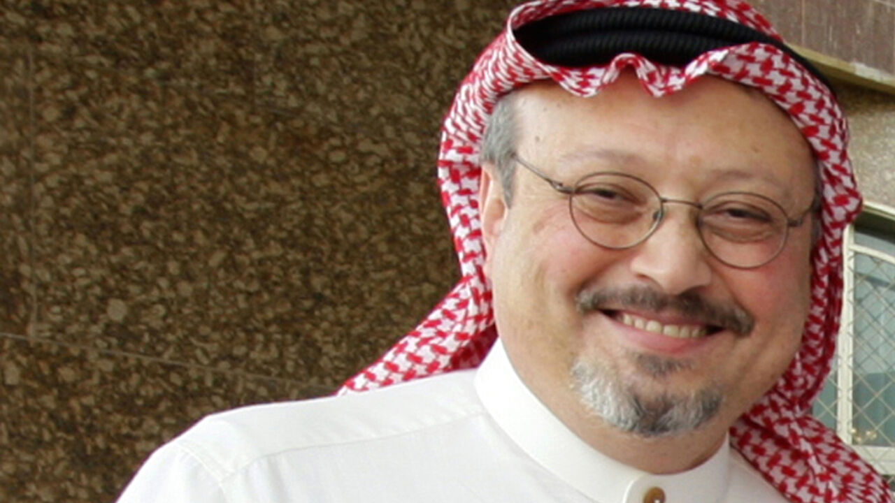 An undated recent file picture shows prominent Saudi journalist Jamal Khashoggi who resigned suddenly on May 16, 2010 in Riyadh from the helm of Al-Watan days after the newspaper published a controversial column criticising Salafism. Al-Watan announced that Khashoggi, 52, was stepping down as editor-in-chief "to focus on his personal projects," in a statement published on its website and in its Sunday edition. AFP PHOTO/STR (Photo credit should read -/AFP via Getty Images)