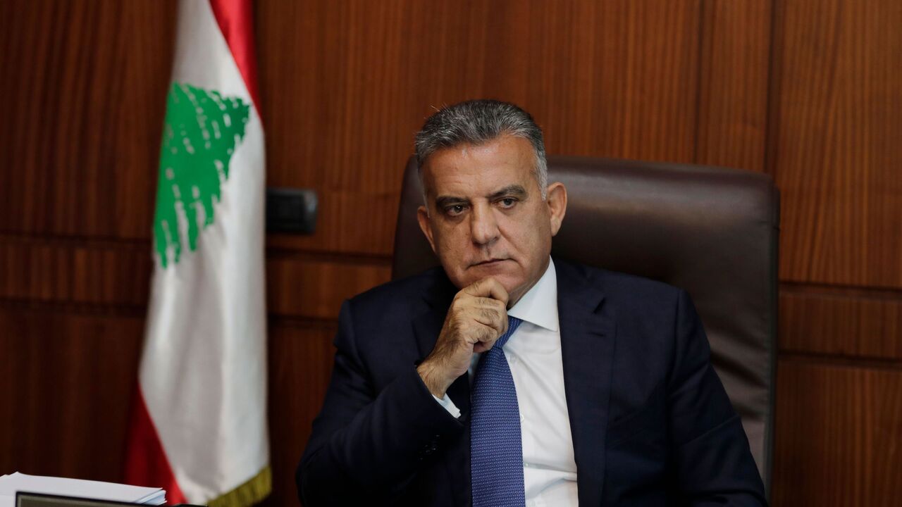 The influential head of Lebanon's General Security apparatus, Abbas Ibrahim, is pictured during an interview at his office in the capital Beirut on July 22, 2020. (Photo by ANWAR AMRO / AFP) (Photo by ANWAR AMRO/AFP via Getty Images)