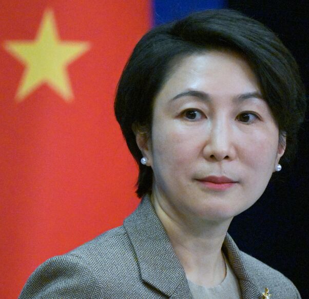 China's Foreign Ministry spokeswoman, Mao Ning, attends a press conference at the Ministry of Foreign Affairs in Beijing on Jan. 15, 2024.