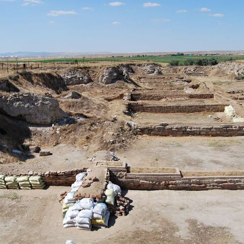 An undated image of the ancient city of Gordion.