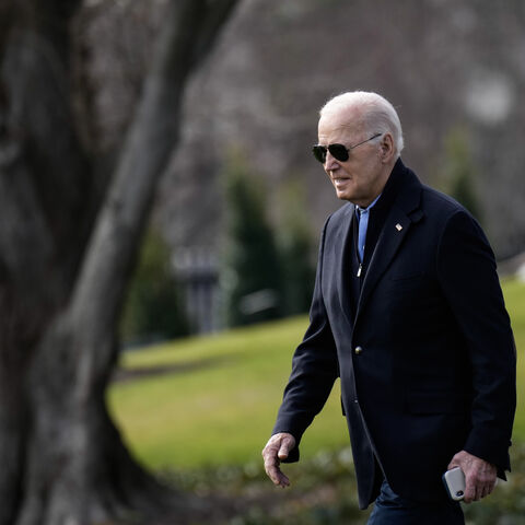 WASHINGTON, DC - JANUARY 12: U.S. President Joe Biden walks to Marine One on the South Lawn of the White House January 12, 2024 in Washington, DC. President Biden is traveling to Allentown, Pennsylvania today, where he will visit small businesses and discuss his economic agenda. (Photo by Drew Angerer/Getty Images)