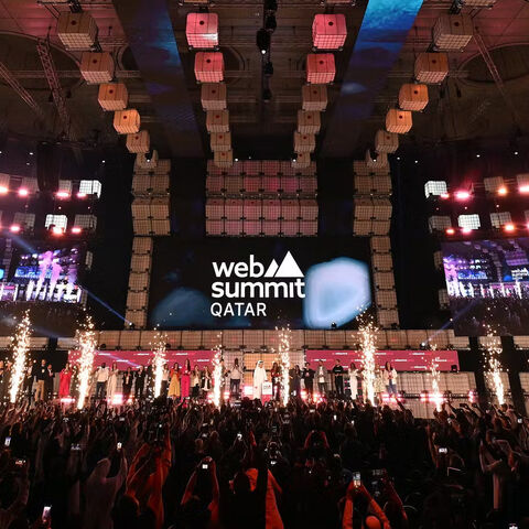 Picture from the Web Summit 2024 in Qatar.
