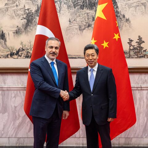  met with Chen Wenqing, member of the Political Bureau of the Communist Party of China (CPC) Central Committee and Head of the Commission for Political and Legal Affairs of the CPC Central Committee, in Beijing