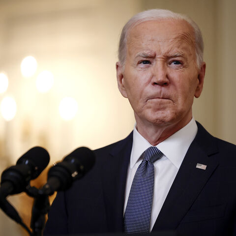 WASHINGTON, DC - MAY 31: U.S. President Joe Biden delivers remarks on former U.S. President Donald Trump’s guilty verdict in his hush-money trial before speaking on the Middle East at the White House on May 31, 2024 in Washington, DC. Biden said Trump had a fair trial and an impartial jury found him guilty on all 34 counts and added it is dangerous for anyone to say the trial was rigged. (Photo by Chip Somodevilla/Getty Images)