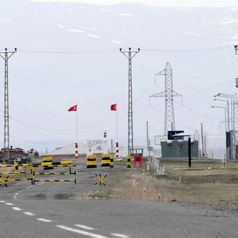 Turkey's Dogu Kapi border gate to Armenia, Kars, Akyaka province, April 15, 2009.