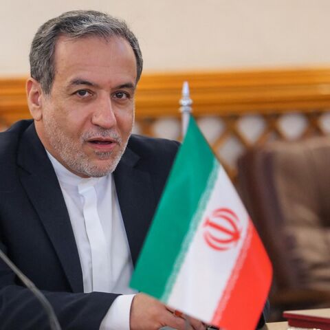 Iranian Foreign Minister Abbas Araghchi looks on during a meeting between the top diplomats of Iraq, Syria and Iran at the Iraqi Foreign Ministry in Baghdad on Dec. 6, 2024.