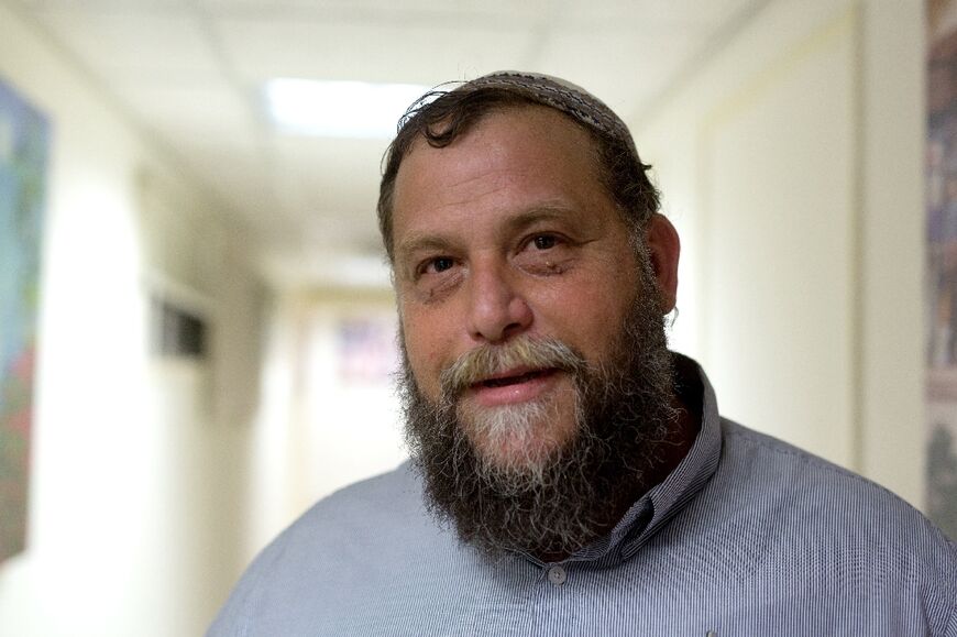 Benzi Gopstein, pictured in 2015, heads the extremist right-wing group Lehava that fights against fraternisation between Jews and non-Jews