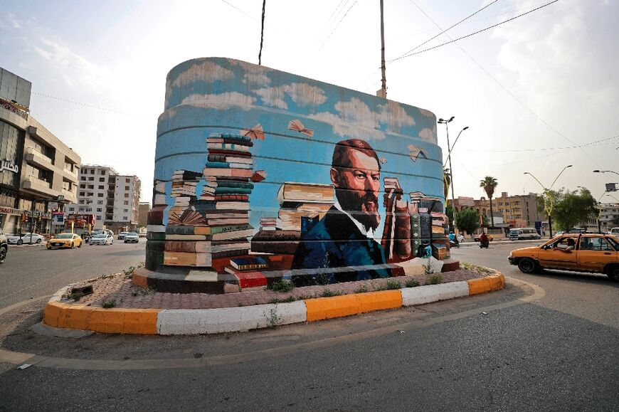 At least 16 murals have been painted across Baghdad, depicting both Iraqi and foreign cultural figures, including German sociologist Max Weber