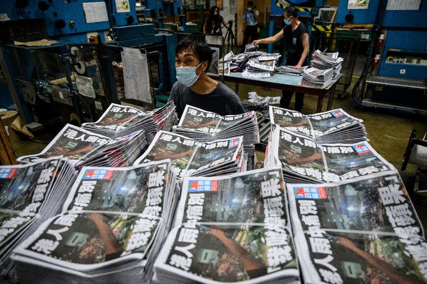 Hong Kong has jailed dozens of democracy activists and shut down at least two Hong Kong publications