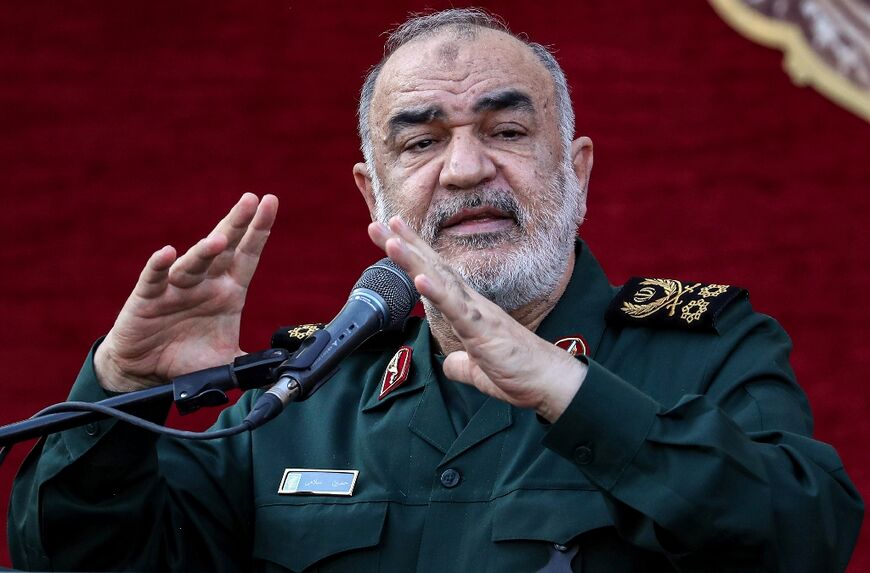 Major General Hossein Salami, the head of Iran's powerful Islamic Revolutionary Guard Corps