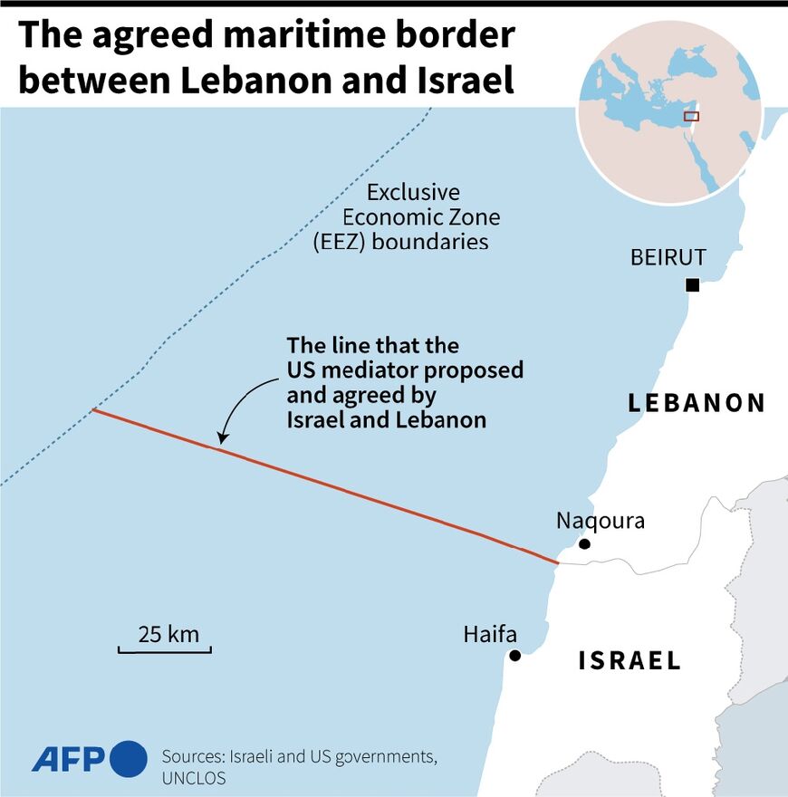 Israel, Lebanon Strike 'historic' Maritime Border Deal - Al-Monitor ...