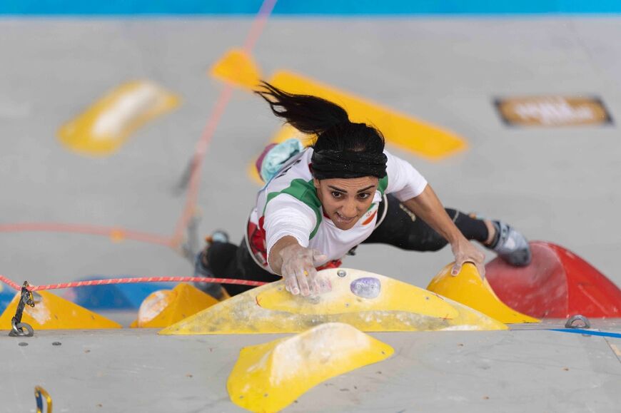 Concern Mounts For Iranian Climber Who Competed Without Hijab - Al ...