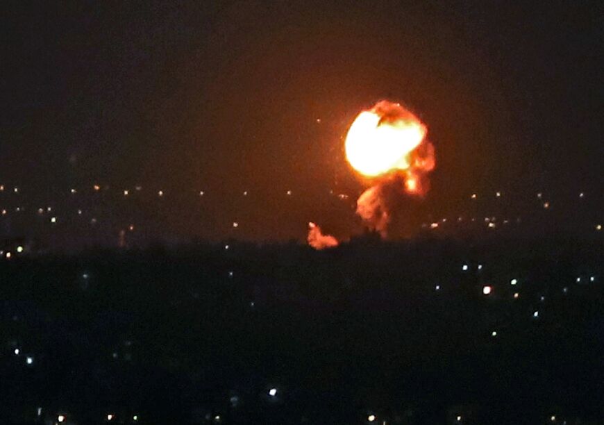 Israeli fighter jets struck the Gaza Strip on Friday, in response to rockets fired towards Israel