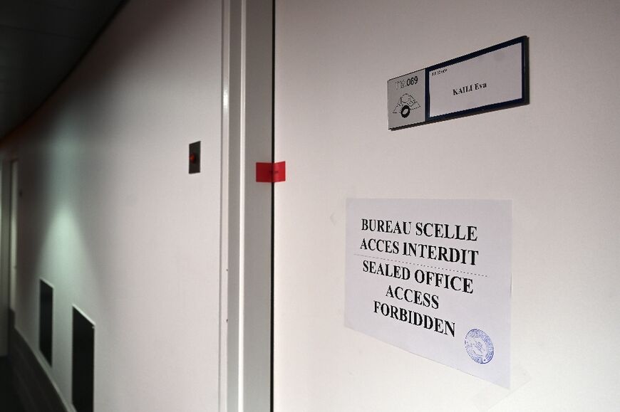 Offices used by Kaili and other MEPs have been sealed by police in both the Brussels and Strasbourg