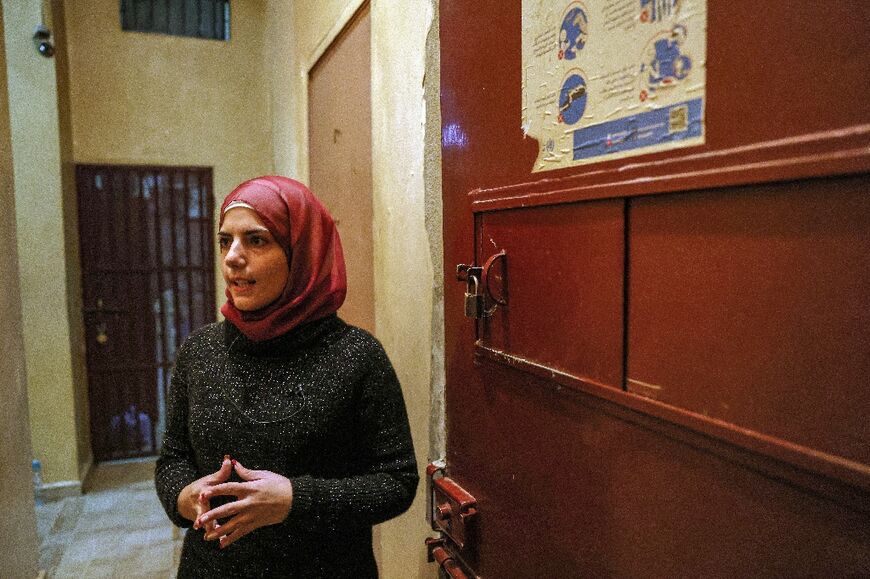Social worker Rana Younes, 25, said prisoners sometimes missed court hearings because authorities failed to secure fuel or transportation for them