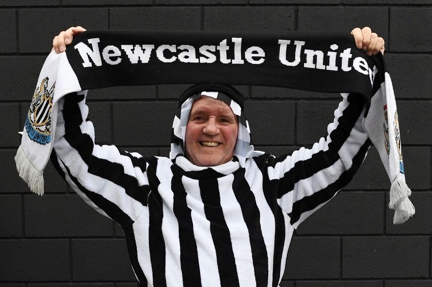 Newcastle United fans celebrated the club's takeover by a consortium led by the Saudi sovereign wealth fund