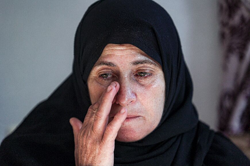 Samira al-Shaer said her son would call her during his arduous, risky journey and told her not to worry