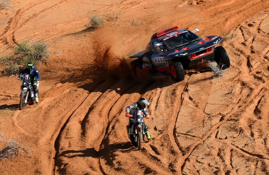 All the competitors faced a tough course in the Dakar Rally on Wednesday as they had to handle steep mountains of sand