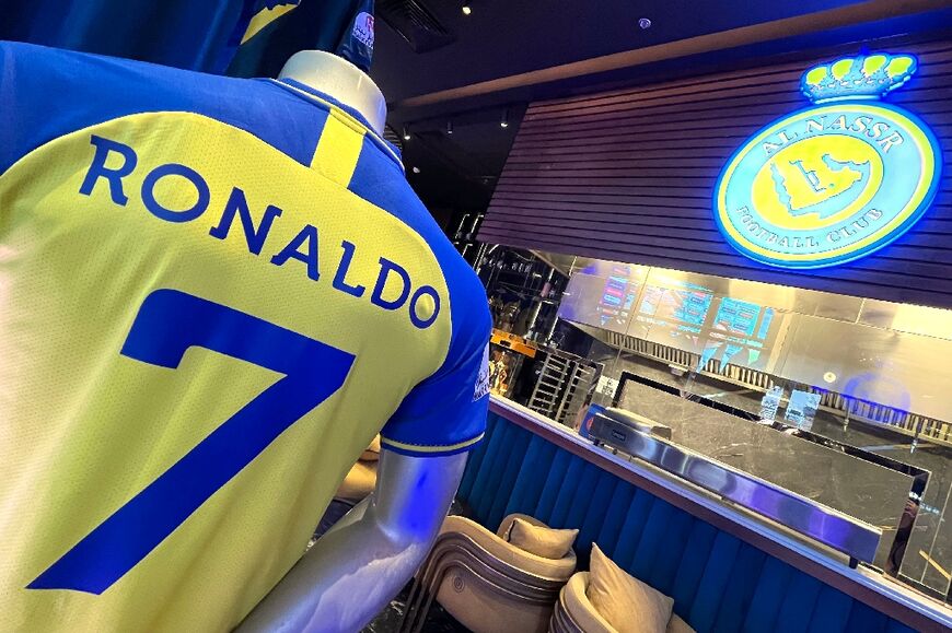 Ronaldo's new Al Nassr jersey is on sale in Riyadh
