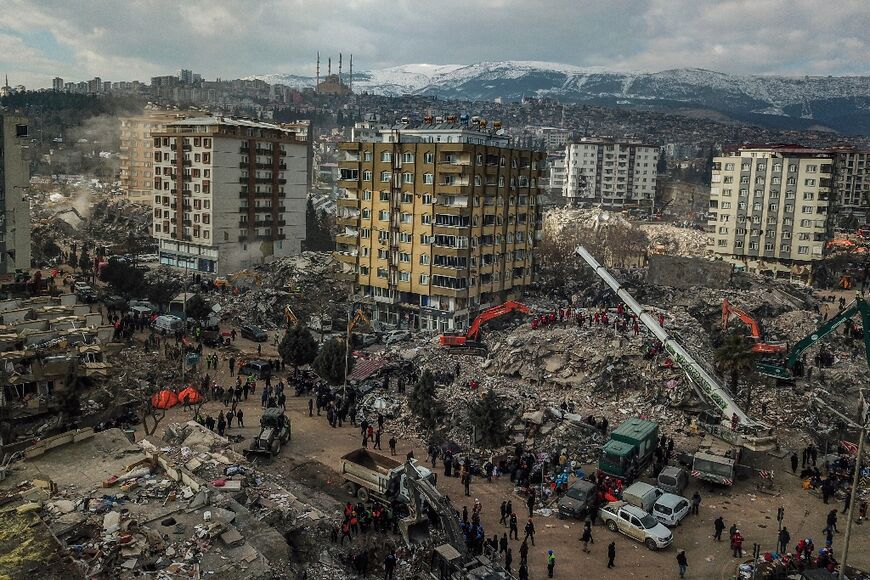 Thousands of buildings have crumbled across Turkey from the 7.8-magnitude tremor