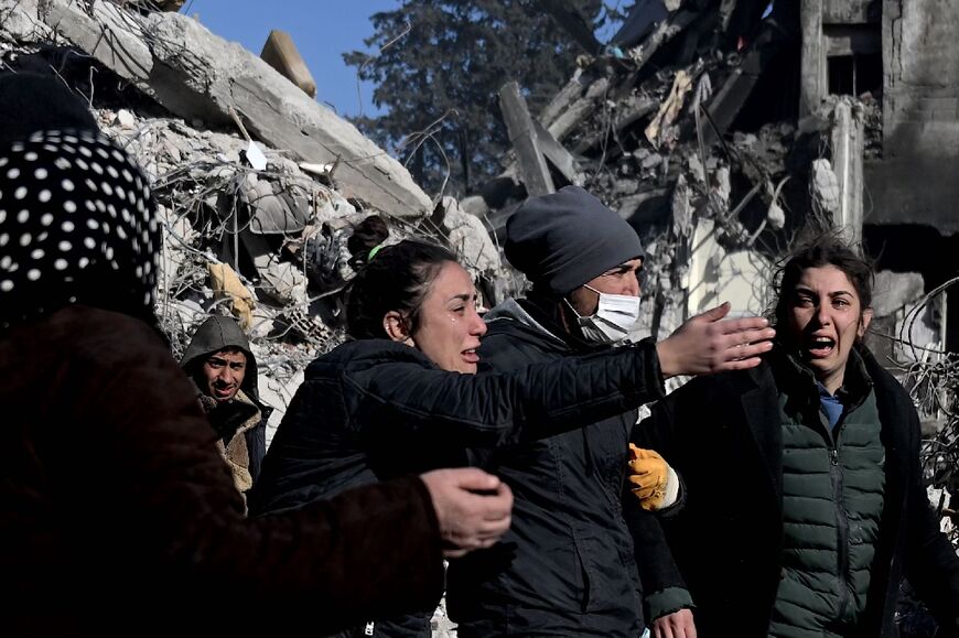 Anguished Turkish families are still identifying the dead from Monday's quake