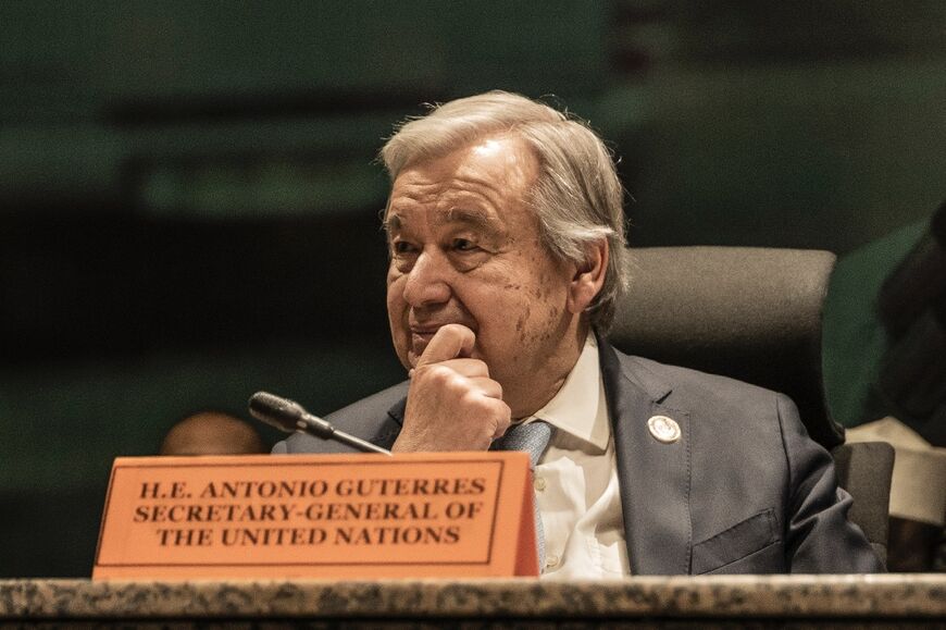 UN chief Antonio Guterres said Africa faced an 'unfair' global financial system