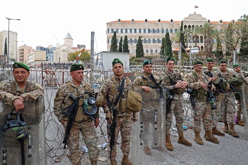 Morale among the security forces is said to have fallen during the Lebanese economic crisis