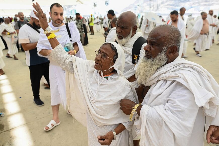 During this year's days-long ritual hajj pilgrims had to contend with soaring temperatures
