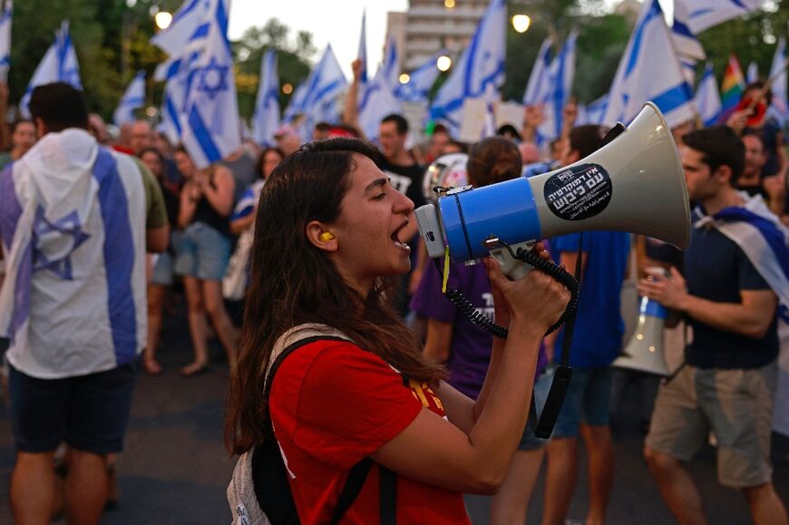 Protesters have for months kept up pressure against the Israeli government's judicial overhaul bill