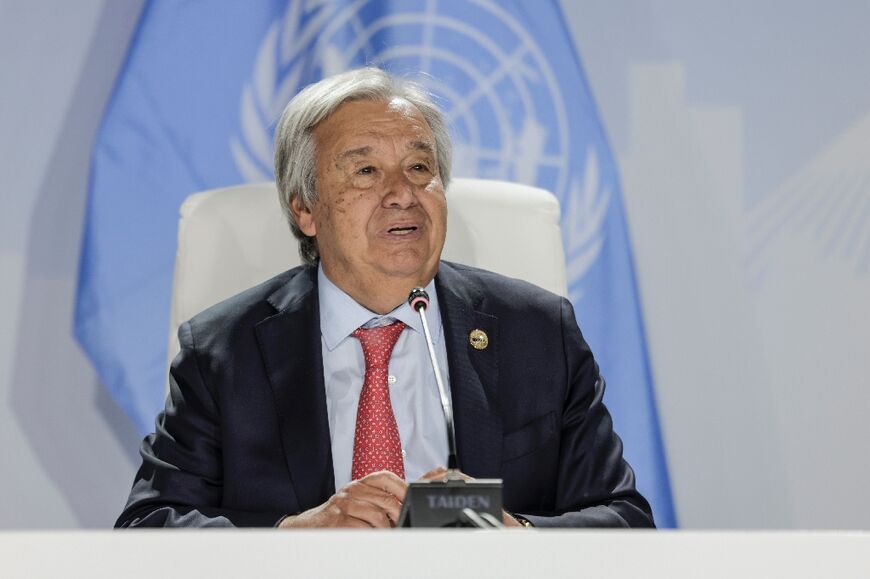 The UN's Guterres said an overhaul of the world's 'unfair global financial architecture' was necessary