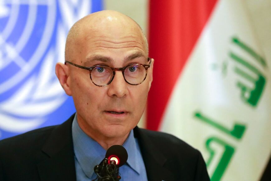 UN High Commissioner for Human Rights Volker Turk said 'we look into our future' through climate impact on Iraqi communities 