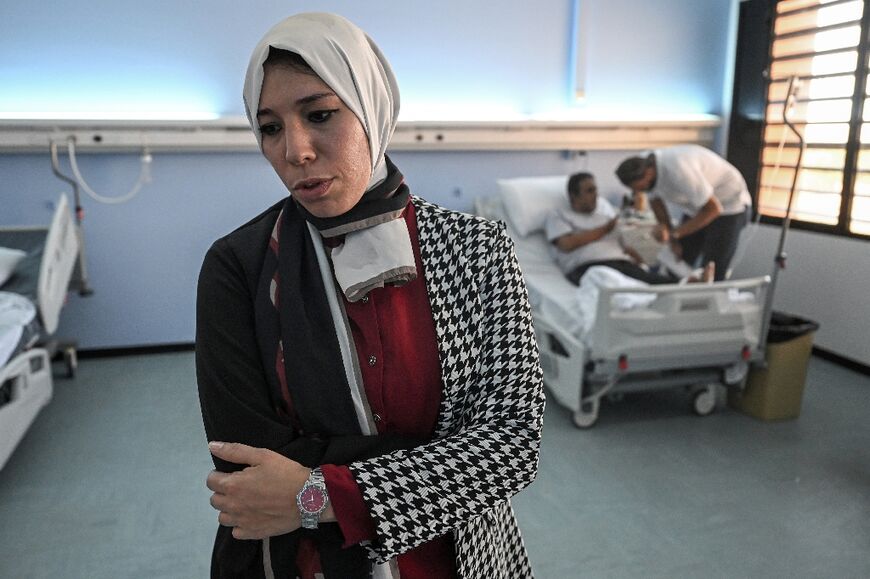 Dr Fadwa ElFartas, a medical officer at the Benghazi clinic, says it has taken time to get survivors to speak about their ordeal 