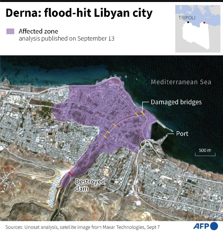 Libya's Flood-ravaged Derna In Grisly Hunt For Thousands Missing - Al ...