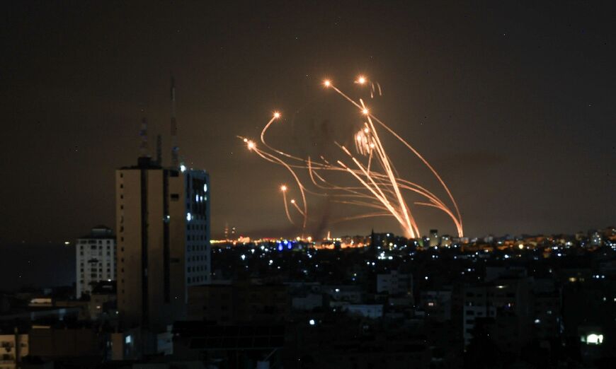 On the first day, Israel's Iron Dome anti-missile system was overwhelmed by the sheer number of rockets fired from Gaza 