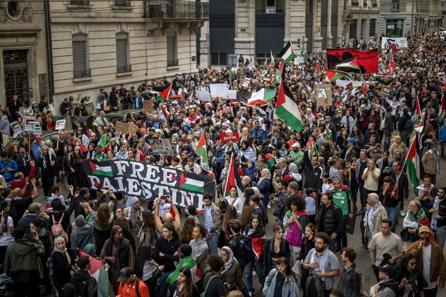 While Geneva permitted a pro-Palestinian rally, other Swiss cities including Zurich and Basel have not authorised such demonstrations