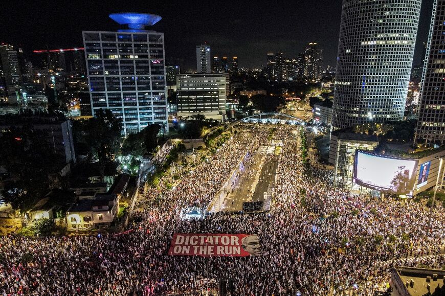 Protesters say they are fighting for Israel's liberal and democratic identity