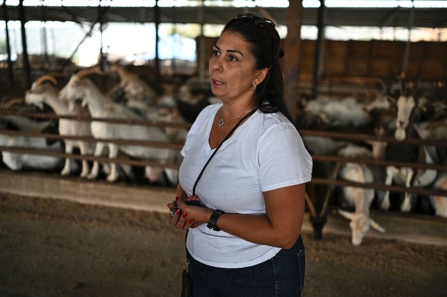 Israeli farmer Elanit Kalfon has vowed to stay on her farm near the northern border with Lebanon despite the threat of war there