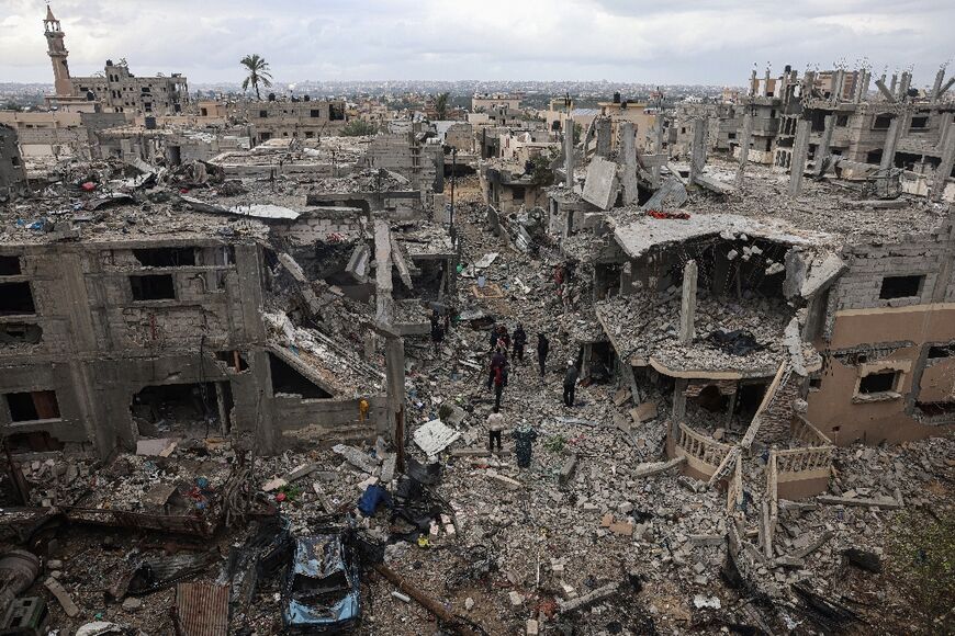 Gaza Families Return To Homes In Ruins Al Monitor The Middle East S   2f4ae315883f3314d6800ef7d85cdb3a754e3761 