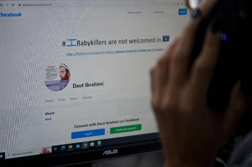The hashtag #BabyKillersAreNotWelcomedHere on social media has raised security alarms in Pristina