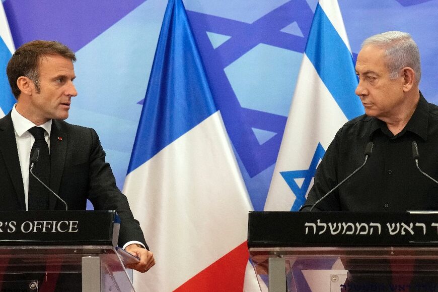 Macron's statements on a visit to Israel caused particular disquiet 