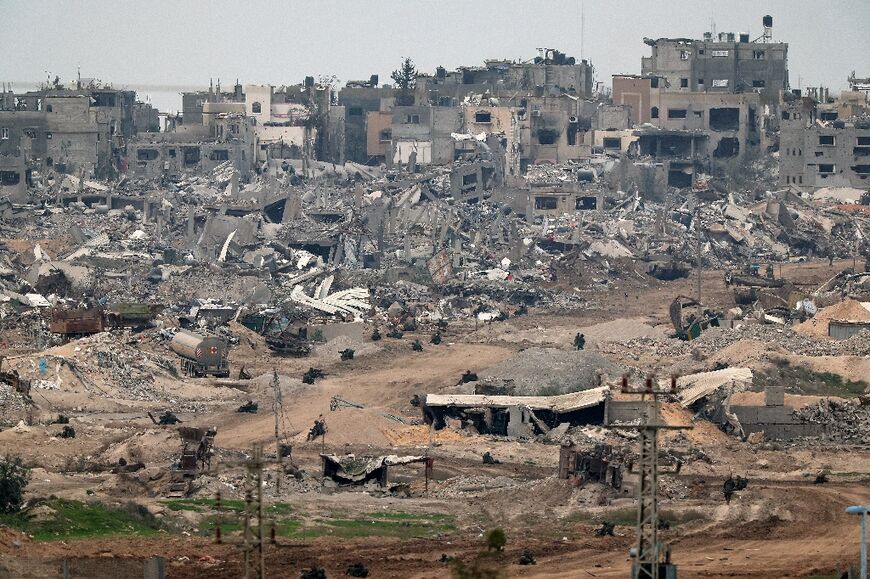 Israeli troops continue to fight on the ground inside the Gaza Strip