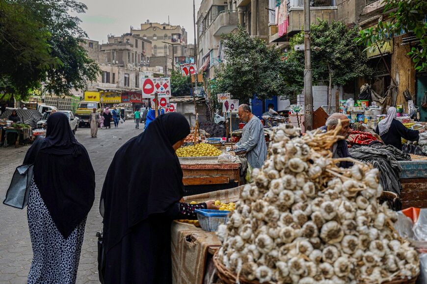Inflation has hit 40 percent as Egypt's currency tanks