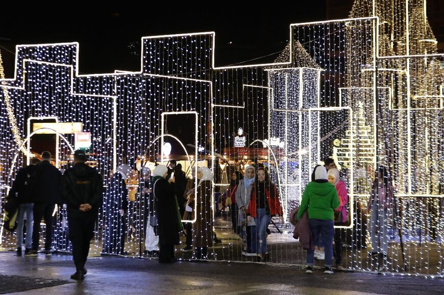 Syria's Christmas festivities picked up in recent years as fighting subsided in most of the country