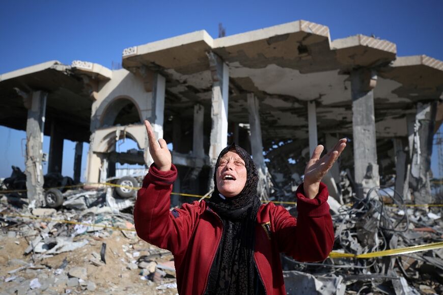 The UN says the Israel-Hamas war has displaced roughly 85 percent of Gaza's 2.4 million people