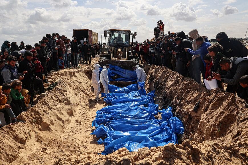 The bodies of the 47 Palestinians had been taken and were later released by Israel