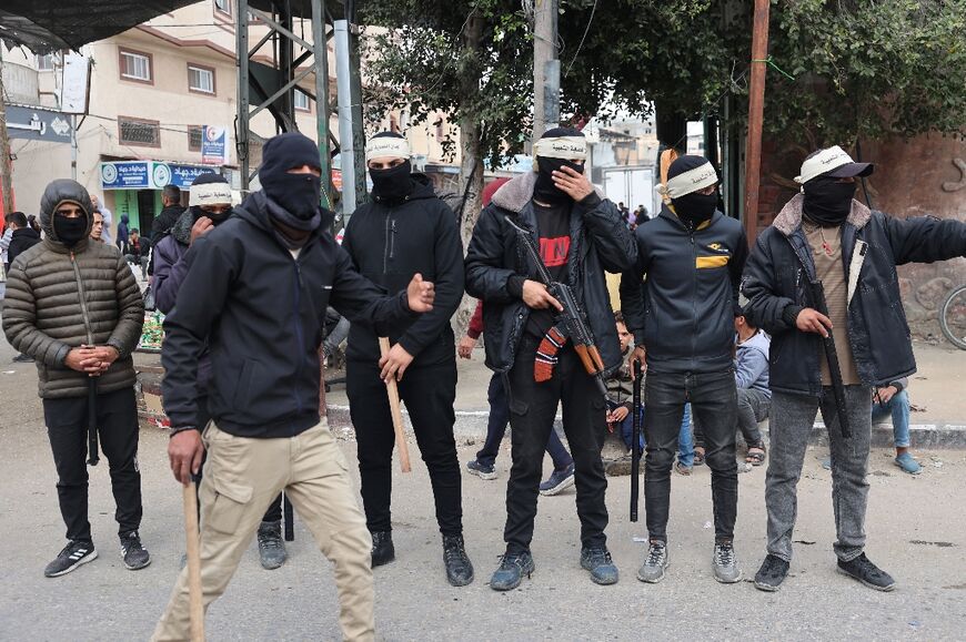 From directing traffic to ensuring price controls, the committees are made up of groups of volunteers who patrol the streets of Rafah