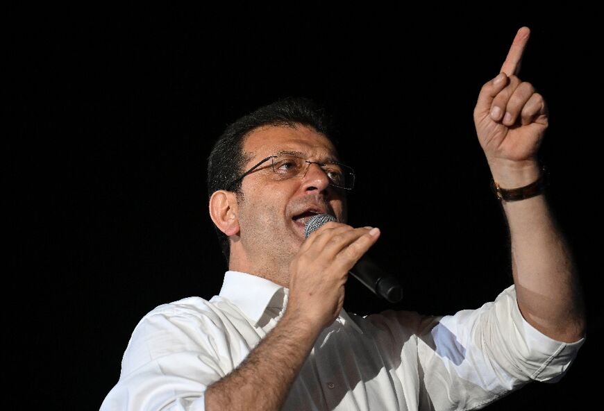 Ekrem Imamoglu, opposition leader and mayor of Istanbul, claimed victory in the country's most prized race
